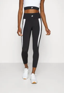 Fila Rabenau High Waist - Collants - Black Beauty/Lucent White