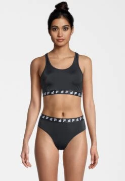 Fila Salinas Racer Back Set - Bikini - Black