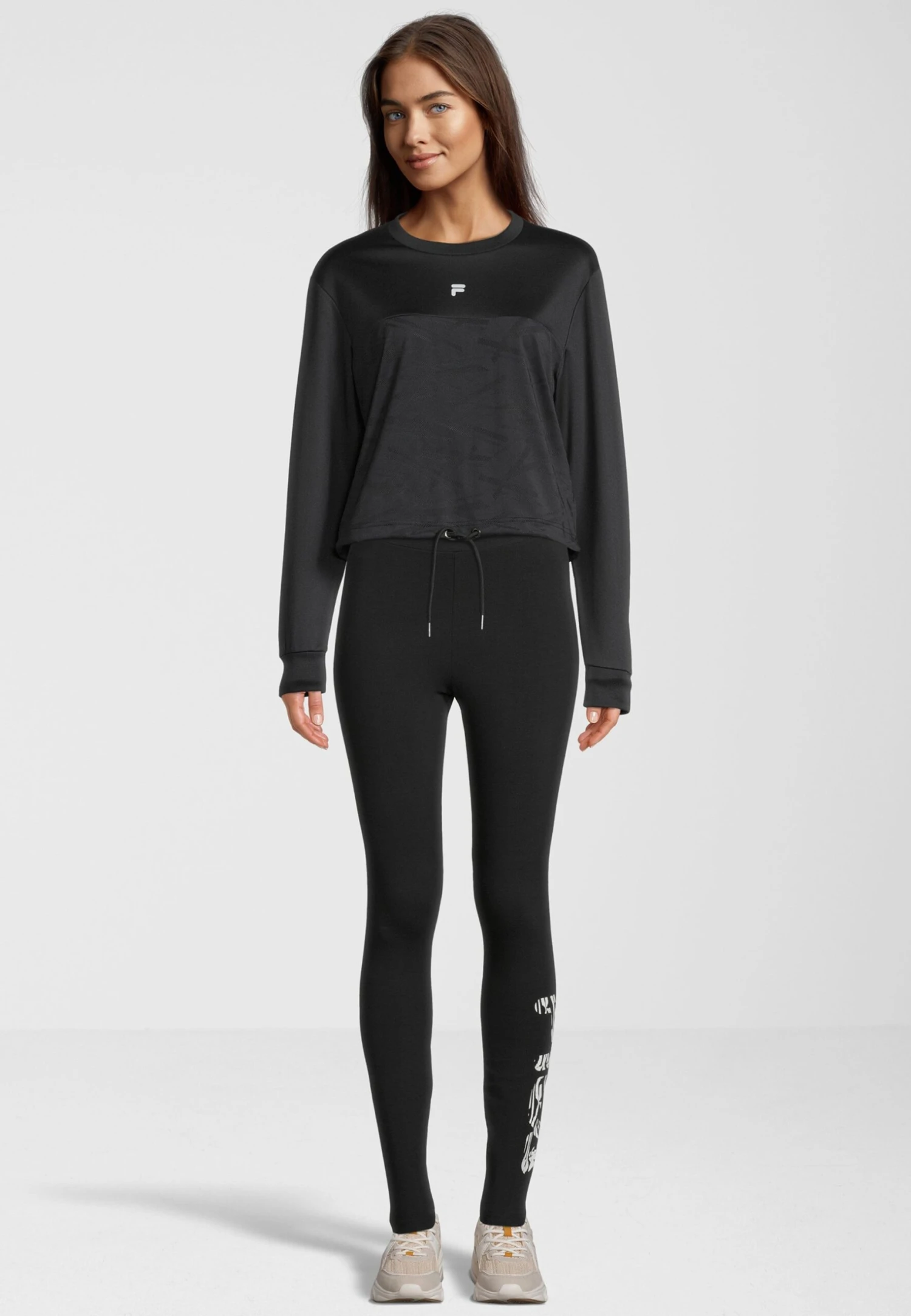Fila Rimini - T-Shirt À Manches Longues - Black Beauty 2 Fila Rimini - T-Shirt À Manches Longues - Black Beauty – Image 2