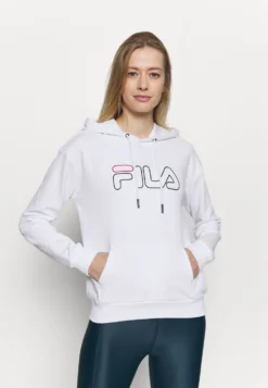 Fila Larkin Hoody - Sweat À Capuche - Bright White