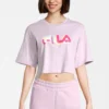 Fila Apparel Beuna Cropped Graphic Tee - T-Shirt Imprimé - Fair Orchid