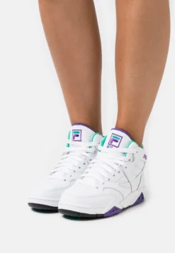 Fila M-Squad - Baskets Montantes - White/Prism Violet