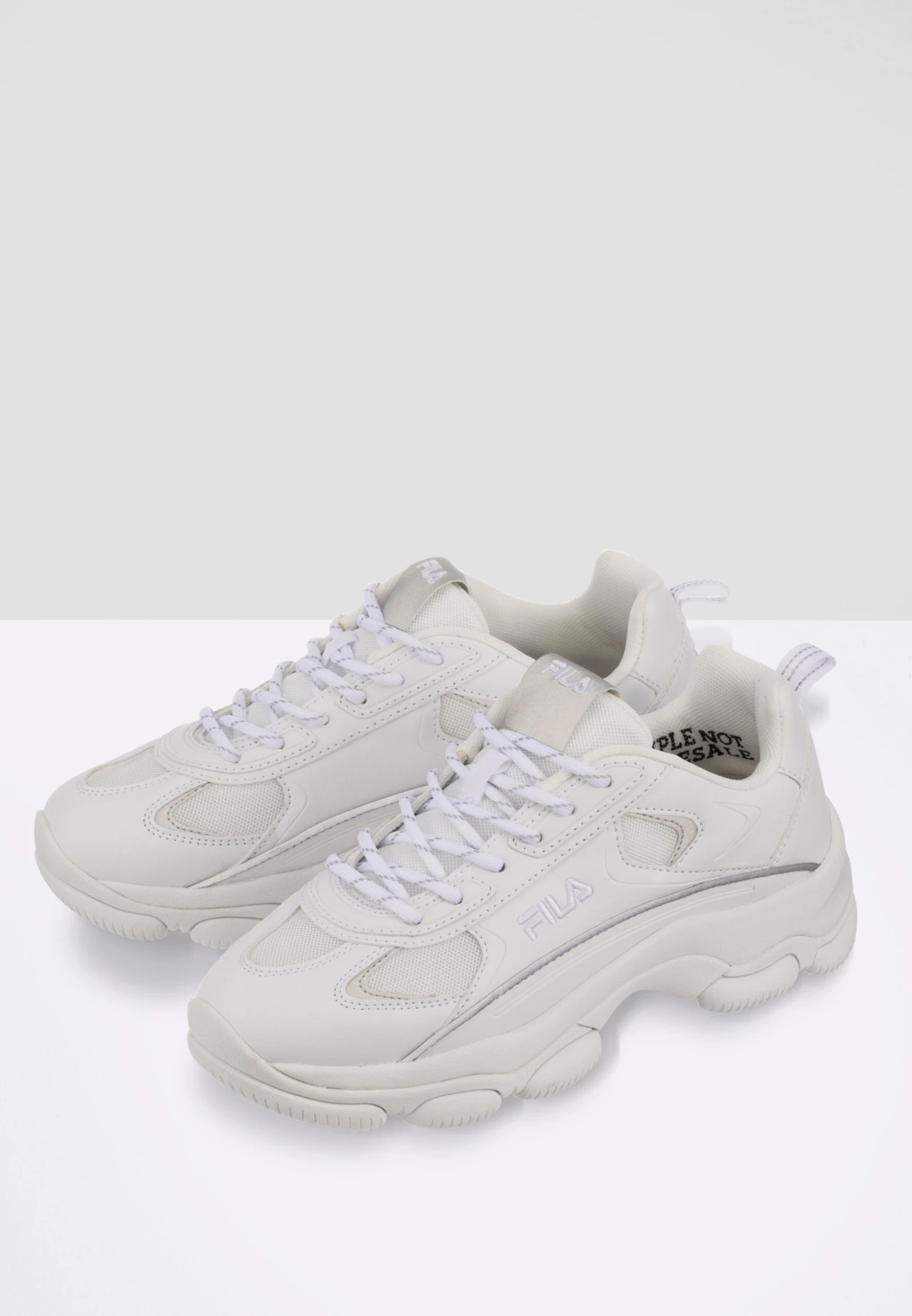 Fila Strada Lucid Wmn - Baskets Basses - White 2 Fila Strada Lucid Wmn - Baskets Basses - White – Image 2