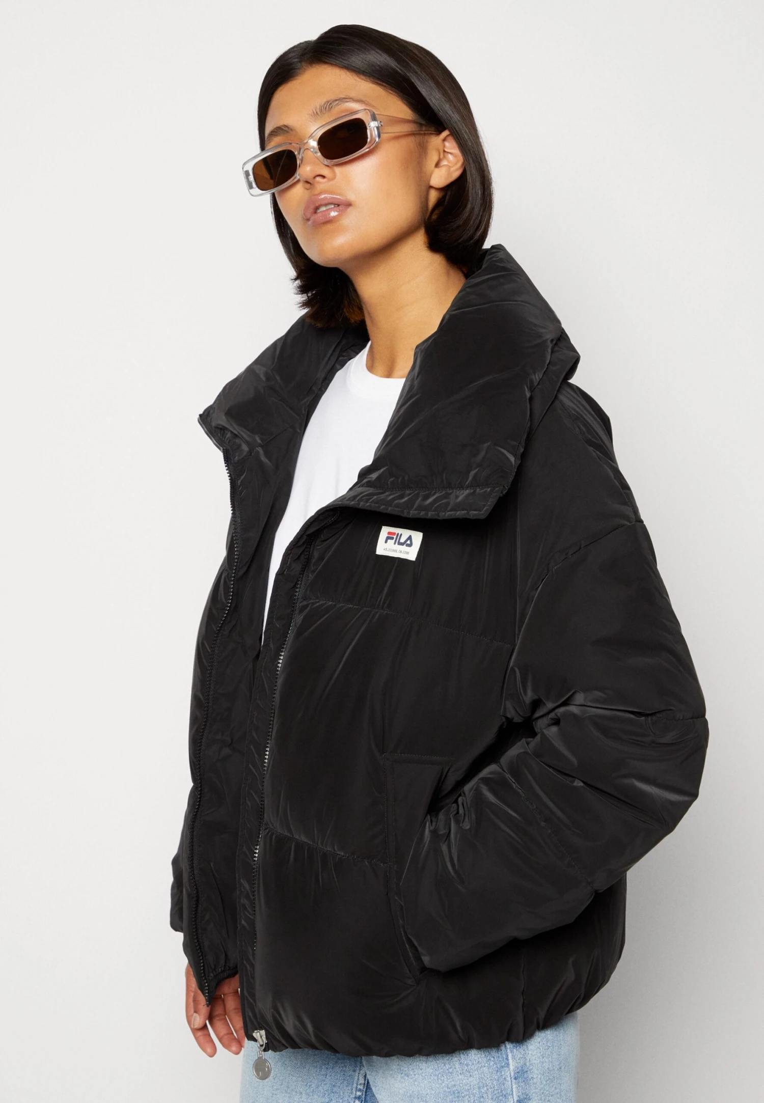 Fila Trilj Puff Jacket - Veste D'Hiver - Moonless Night 4 Fila Trilj Puff Jacket - Veste D'Hiver - Moonless Night – Image 4