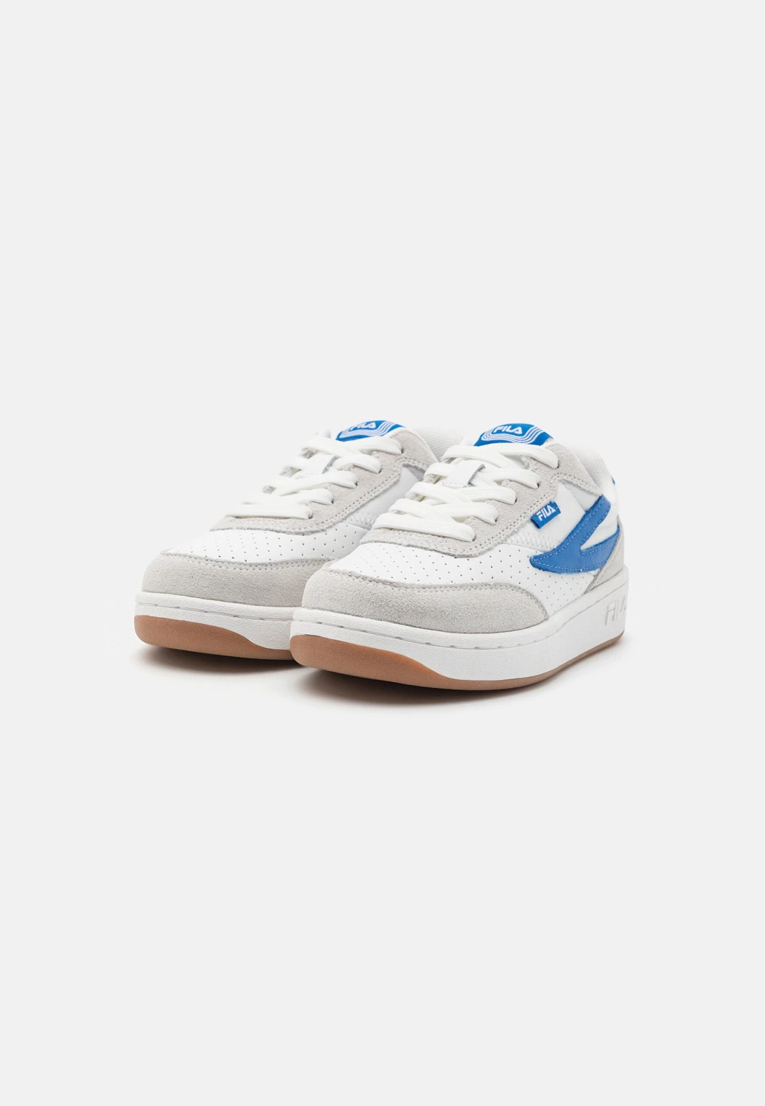 Fila Sevaro Kids Unisex - Baskets Basses - White/Prime Blue 2 Fila Sevaro Kids Unisex - Baskets Basses - White/Prime Blue – Image 2