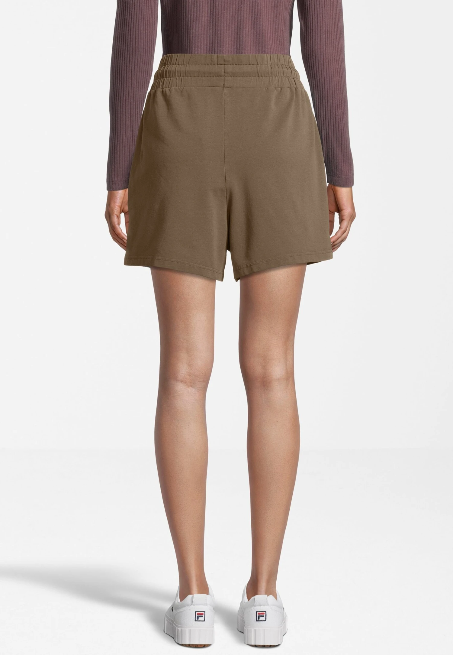 Fila Cambrils High Waist - Short De Sport - Sepia Tint 3 Fila Cambrils High Waist - Short De Sport - Sepia Tint – Image 3