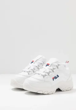 Fila Strada Kids Teens - Baskets Basses - White -Magasin De Mode Et De Sport 342e0cb9901145118b32c233ce50b521