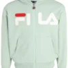 Fila Apparel Balge Classic Logo Zip Hoody - Sweat Zippé - Silt Green