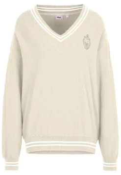 Fila Telling V Neck - Pullover - Antique White -Magasin De Mode Et De Sport 565b8513675b43c7a19fd500bf680029 scaled