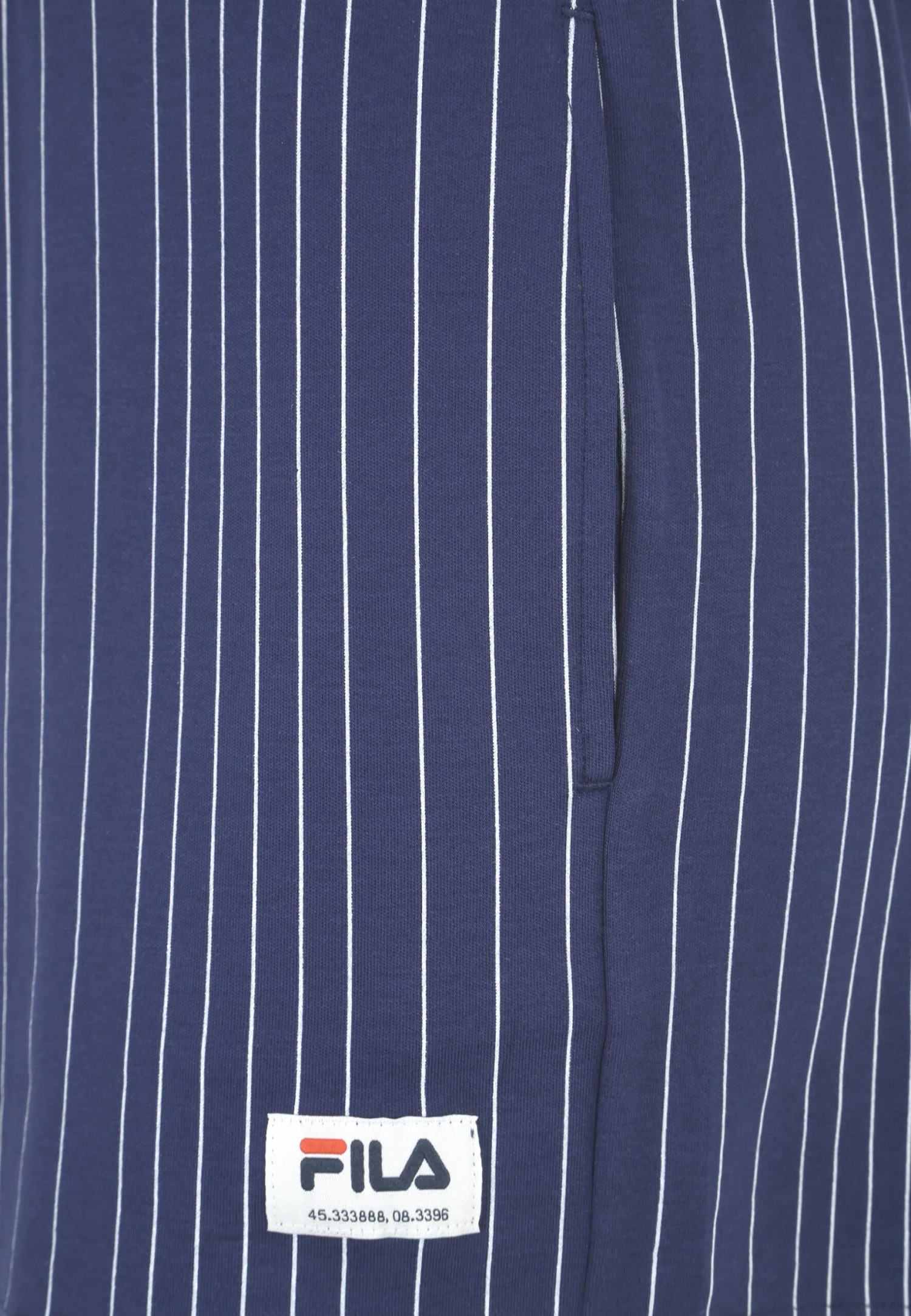 Fila Tebra High Waist - Short De Sport - Medieval Blue Antique White Irregular Striped 5 Fila Tebra High Waist - Short De Sport - Medieval Blue Antique White Irregular Striped – Image 5