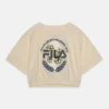 Fila Tamm Cropped Tee - T-Shirt Imprimé - Antique White