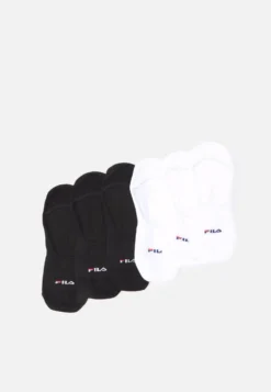 Fila Ghost Socks 6 Pack Unisex - Chaussettes - Black/White