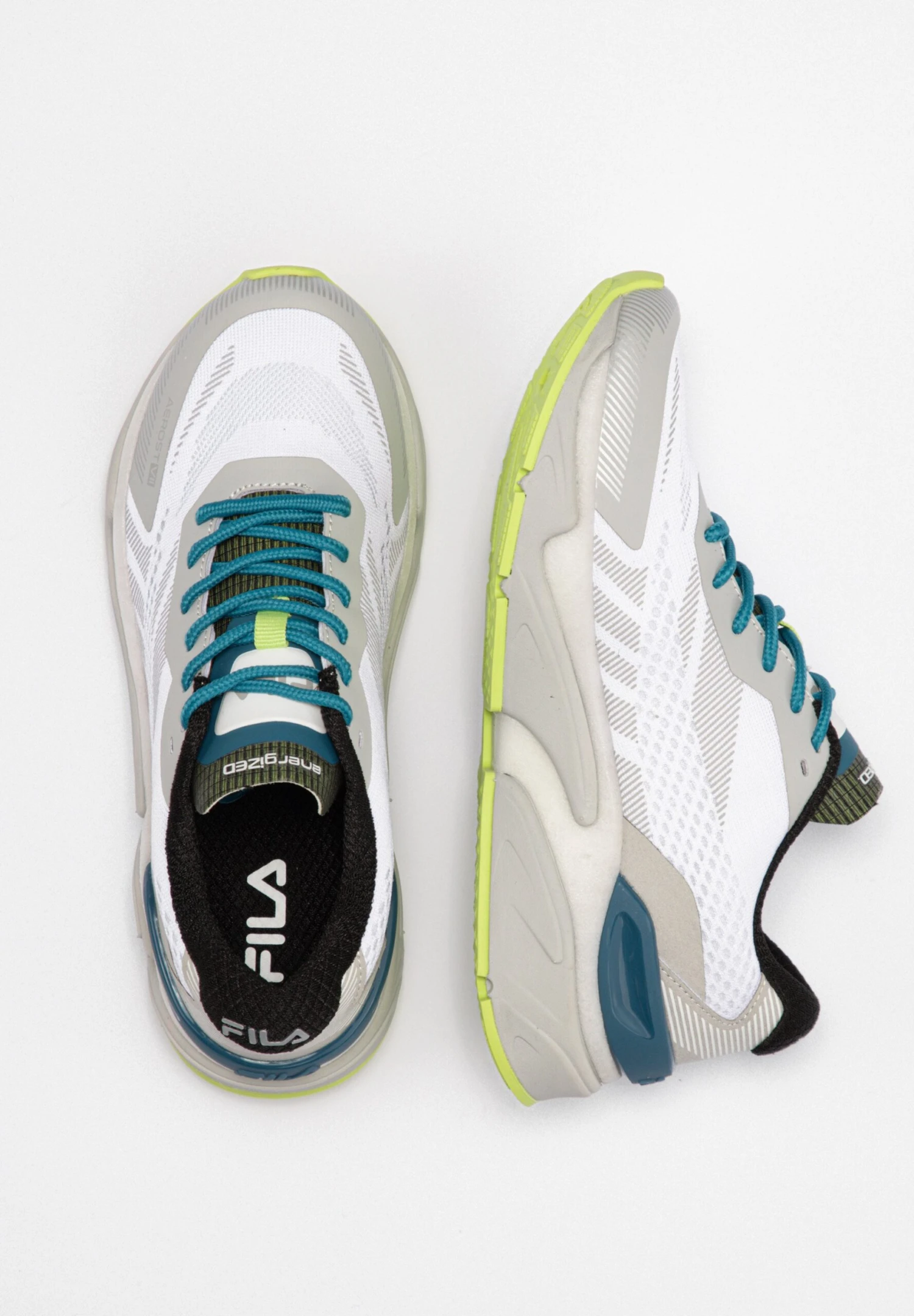 Fila Baskets Basses - Gray Violet Safety Yellow-Blue Coral 6 Fila Baskets Basses - Gray Violet Safety Yellow-Blue Coral – Image 6