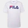 Fila Bellano Tee Unisex - T-Shirt Imprimé - Bright White