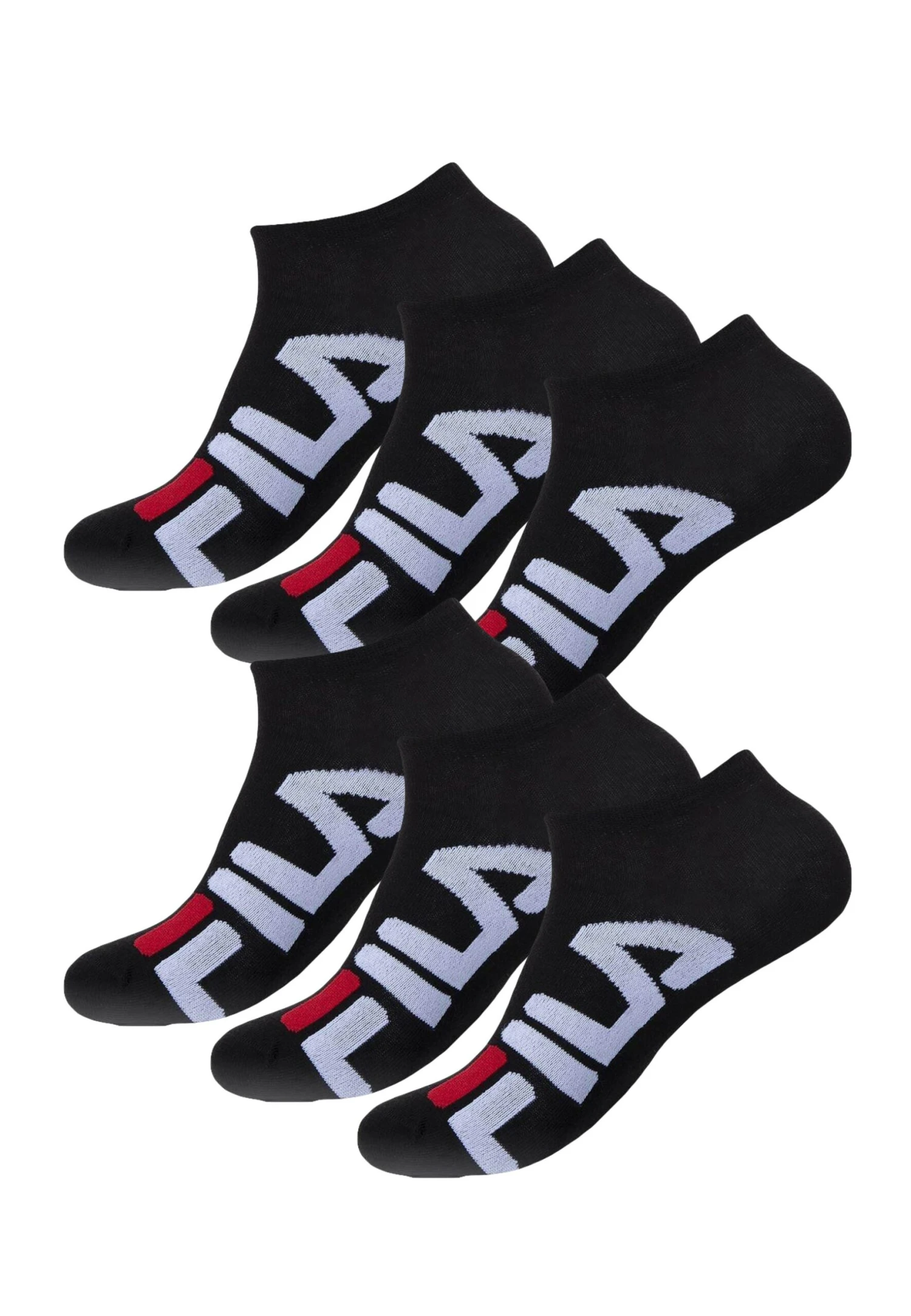 Fila 6Er Pack - Chaussettes - Black 3 Fila 6Er Pack - Chaussettes - Black â Image 3