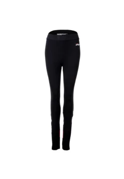Fila Salino Long Logo Stret - Legging - Schwarz Rot