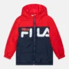 Fila Berkenthin Kids Blocked Padded - Veste D'Hiver - True Red/Black Iris