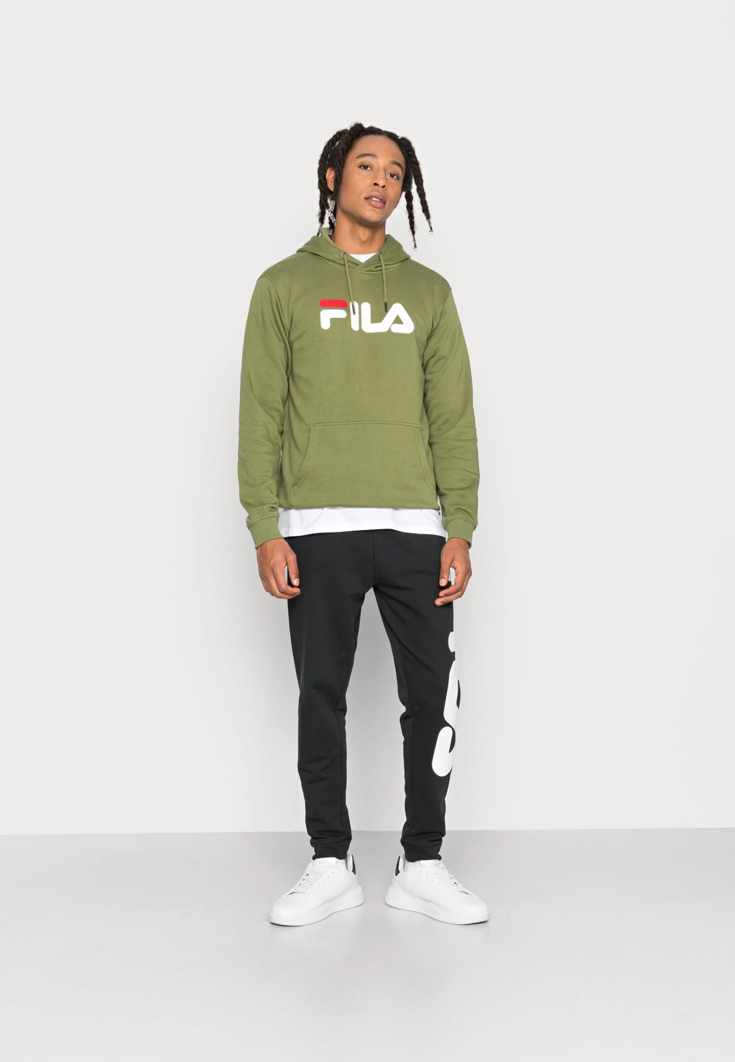 Fila Barumini Hoody Unisex - Sweat À Capuche - Loden Green 2 Fila Barumini Hoody Unisex - Sweat À Capuche - Loden Green – Image 2