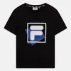 Fila Bleicherode Graphic Tee Unisex - T-Shirt Imprimé - Black