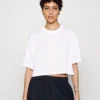 Fila Recanati Cropped - T-Shirt De Sport - Lucent White