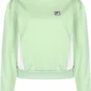 Fila Catrin - Sweatshirt - Smoke Green Blanc De Blanc