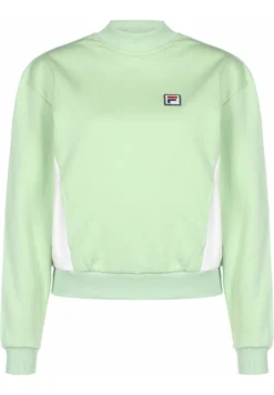 Fila Catrin - Sweatshirt - Smoke Green Blanc De Blanc