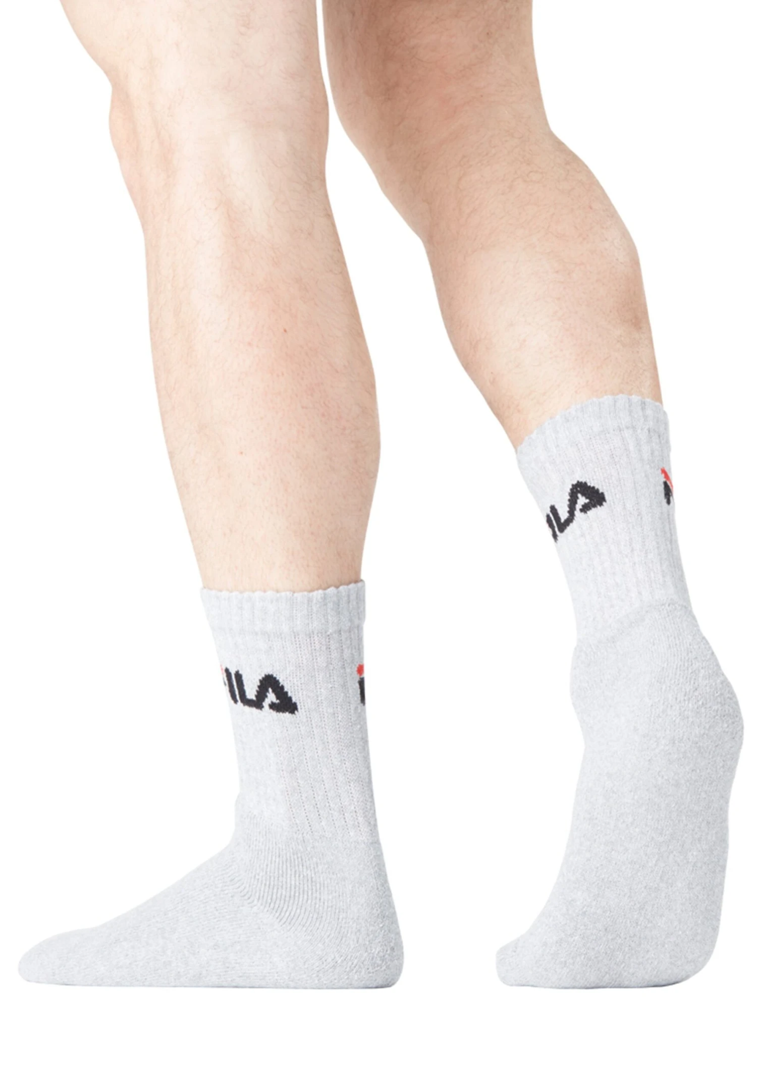 Fila Unisex Crew Im 9Er Pack - Chaussettes - White 1 Fila Unisex Crew Im 9Er Pack - Chaussettes - White