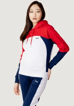 Fila Bisignano Faw0460 - Sweat À Capuche - White