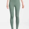 Fila Apparel Benndorf High Waist - Collants - Silt Green