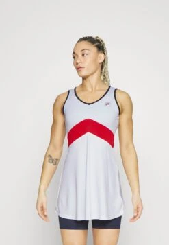 Fila Gloria - Robe De Sport - White/Red