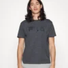 Fila Bellano - T-Shirt Imprimé - Dark Grey