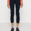 Fila Leggings Ellie - Collants - Peacoat Blue/Red/White