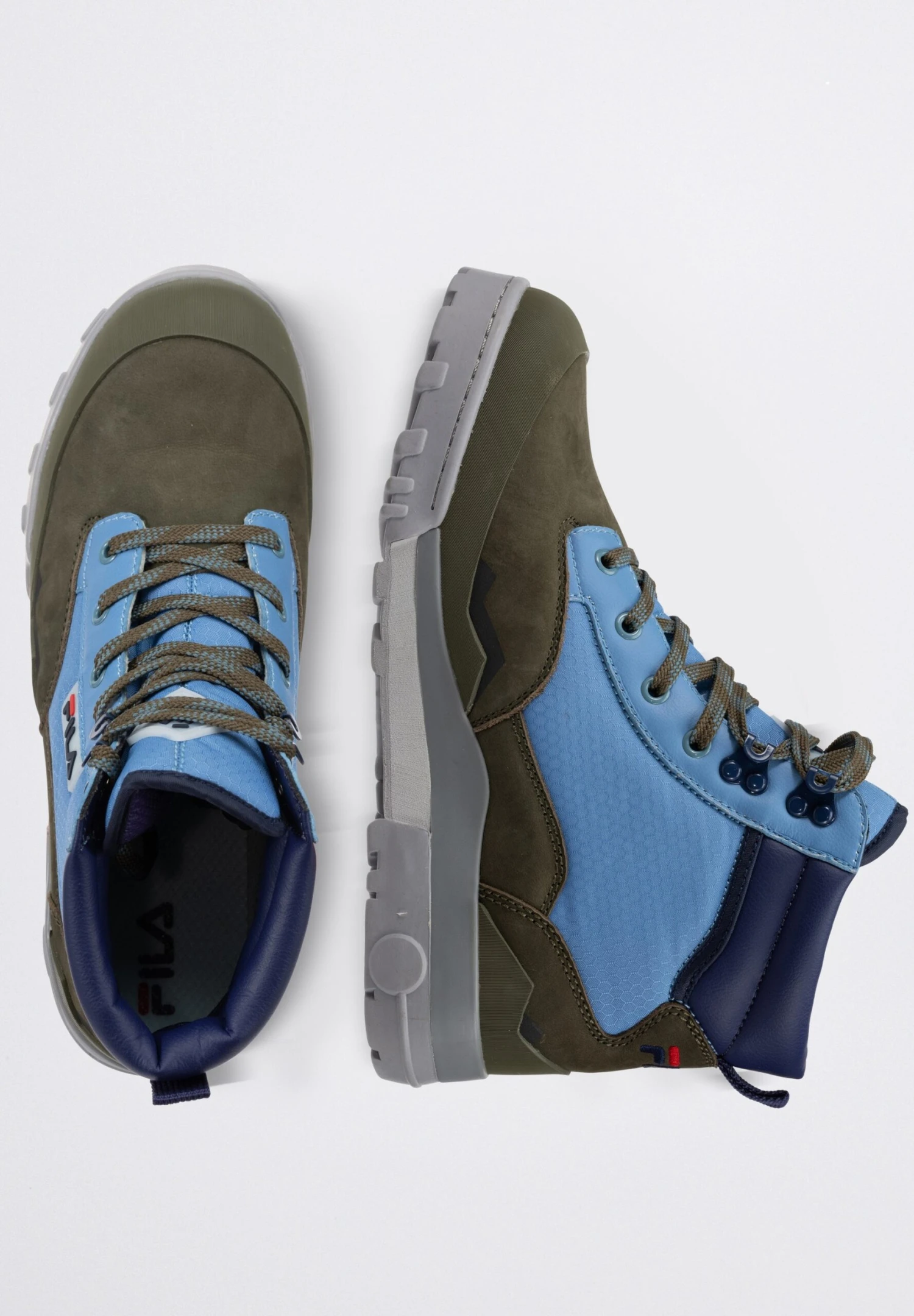 Fila Footwear Grunge Ii O Mid - Bottines À Lacets - Loden Green Adriatic Blue 7 Fila Footwear Grunge Ii O Mid - Bottines À Lacets - Loden Green Adriatic Blue – Image 7