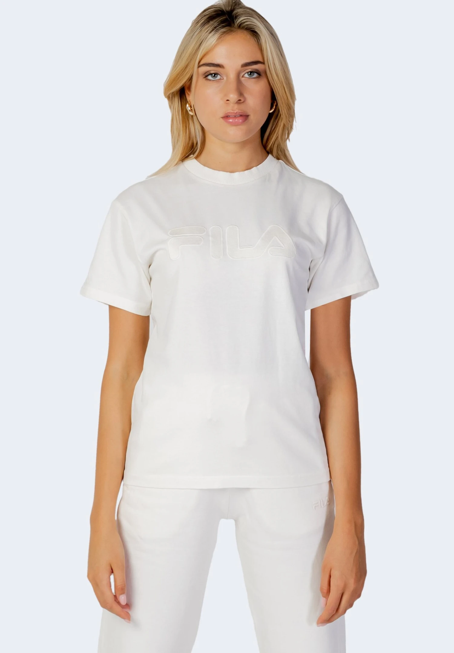 Fila Buek - T-Shirt Imprimé - Egret 1 Fila Buek - T-Shirt Imprimé - Egret