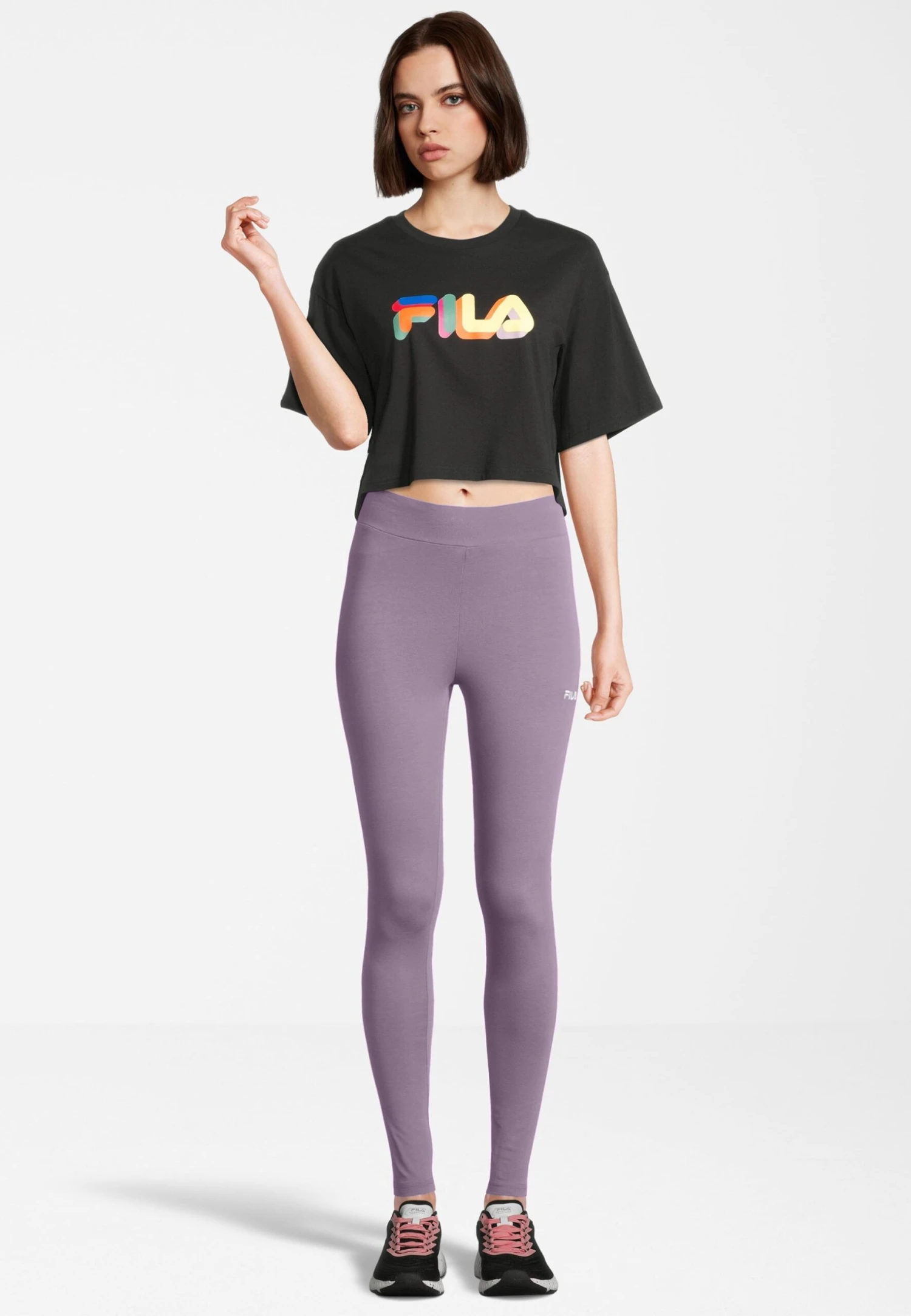 Fila Apparel Benndorf High Waist - Collants - Fair Orchid 2 Fila Apparel Benndorf High Waist - Collants - Fair Orchid – Image 2