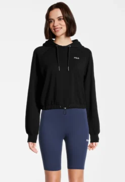 Fila Baalberge Cropped - Sweat À Capuche - Black