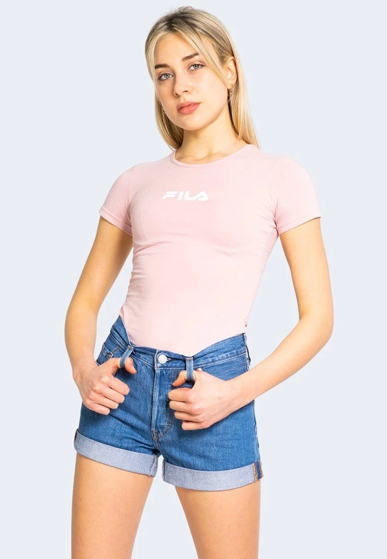 Fila Yuliana - T-Shirt Imprimé - Powder Pink 1 Fila Yuliana - T-Shirt Imprimé - Powder Pink