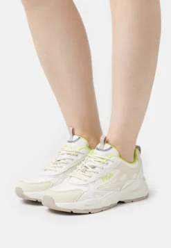 Fila Novarra - Baskets Basses - Marshmallow/Acid Lime