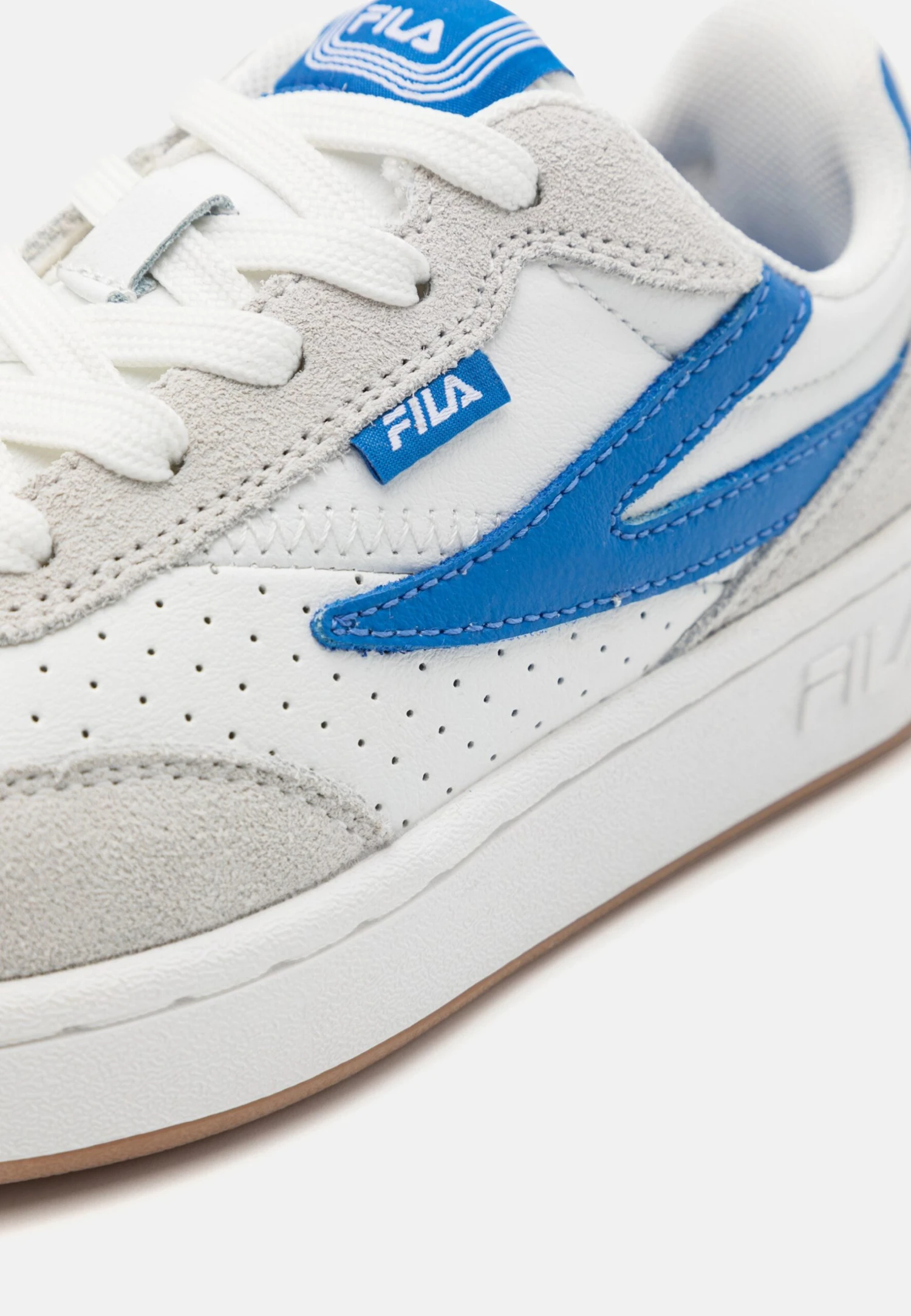 Fila Sevaro Kids Unisex - Baskets Basses - White/Prime Blue 6 Fila Sevaro Kids Unisex - Baskets Basses - White/Prime Blue – Image 6