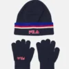 Fila Berea Beanies Gloves Set Unisex - Gants - Black Iris