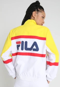 Fila Kaya Wind - Veste Coupe-Vent - Empire Yellow/Bright White/Black -Magasin De Mode Et De Sport baeb759c4b5548608a30b08de64dba98