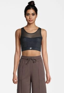 Fila Apparel Ribe Aop - Brassières De Sport À Maintien Normal - Black Pills Camo Aop