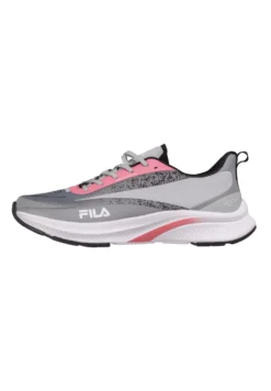Fila Beryllium - Chaussures De Running Neutres - Gray Violet-Geranium Pink