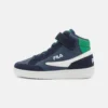 Fila Crew Mid Kids Unisex - Baskets Montantes - Navy/Verdant Green