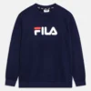 Fila Sordal Classic Logo Crew Unisex - Sweatshirt - Medieval Blue