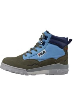 Fila Footwear Grunge Ii O Mid - Bottines À Lacets - Loden Green Adriatic Blue