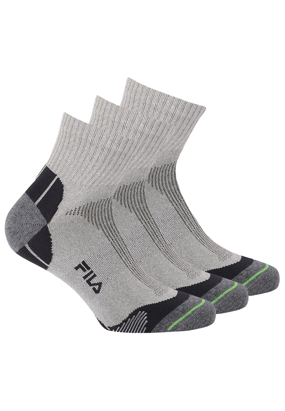 Fila 3 Pack - Chaussettes - Grau 1 Fila 3 Pack - Chaussettes - Grau