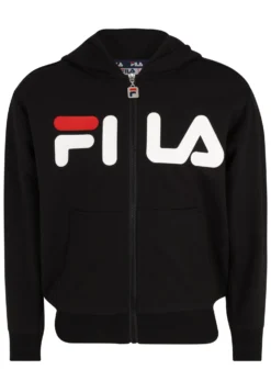 Fila Apparel Balge Classic Logo Zip Hoody - Sweat Zippé - Black