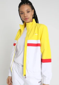 Fila Kaya Wind - Veste Coupe-Vent - Empire Yellow/Bright White/Black