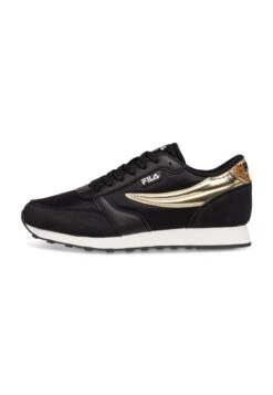 Fila Orbit F - Baskets Basses - Black/Gold
